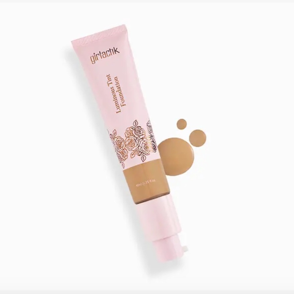 NEW! GIRLACTIK 2-in-1 Luminous Tint Foundation in F3 Neutral